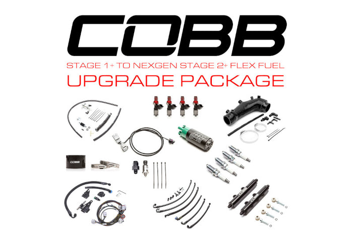 COBB Subaru Stage 1+ to NexGen Stage 2 + Flex Fuel Power Package - 2015-2021 Subaru STI / 2018 Type RA